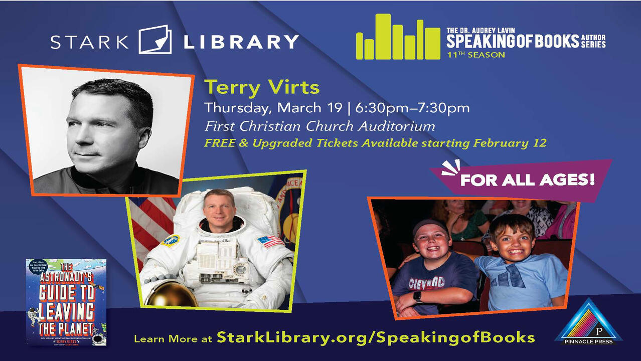Speaking of Books Spring Lineup Postcard - Virts Speaking of Books Spring Lineup Postcard - Virts