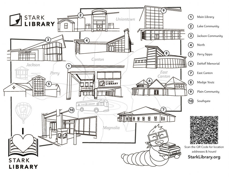 Coloring Sheet of Locations Coloring Sheet of Locations