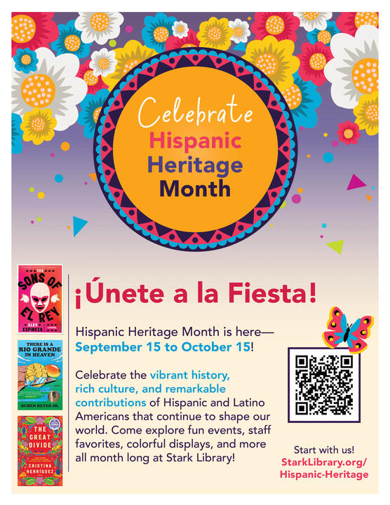 Hispanic Heritage Month 8.5x11" Flyer Hispanic Heritage Month 8.5x11" Flyer