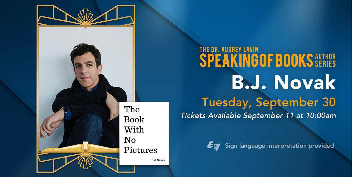 Speaking of Books - Novak Facebook Event Banner Speaking of Books - Novak Facebook Event Banner